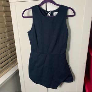 JOA Los Angeles Tie Back Romper